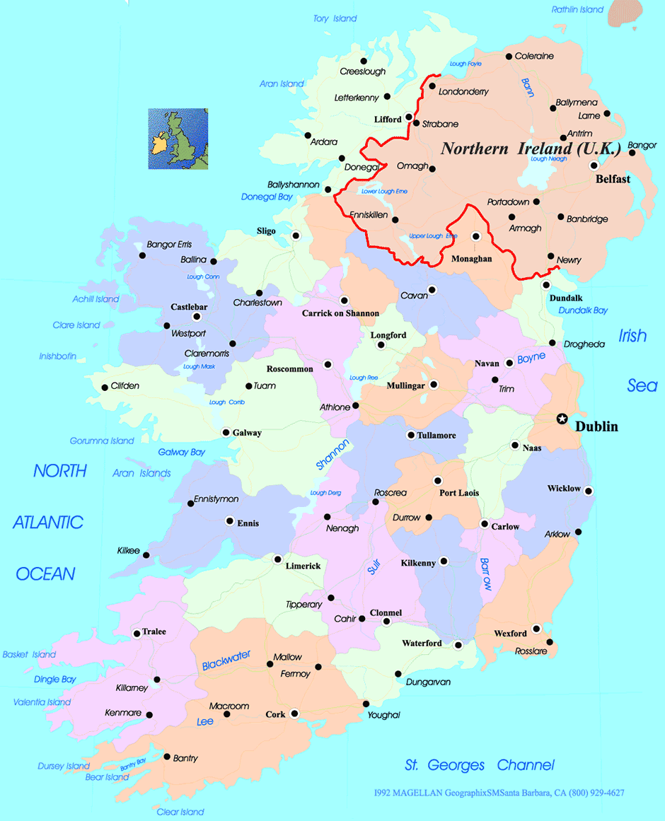 Galway karte